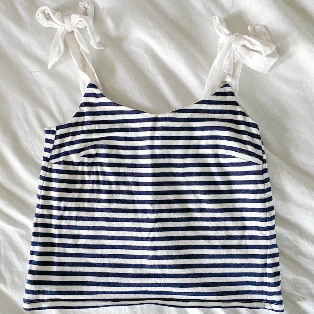 J. Crew Factory Tie Tank Top